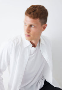 Jac + Jack Shirts + Polos White Cotton Shirt - White