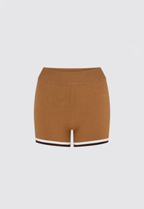 Nagnata Shorts Retro Short 2.0 - Bronze/ Merlot