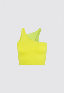 Nagnata Tops Retro Tank - Lime/ Chartreuse