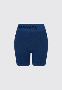 NAGNATA Ballet Wool Mini Short - Ocean Blue