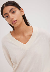 Jac + Jack AU Knitwear Sharpo Cashmere Sweater - Natural