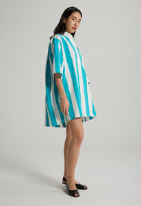 Jac + Jack AU Dresses Fenton Cotton Dress - Calypso Stripe