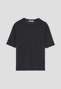Jac + Jack AU T-Shirts Caper Cotton Tee - Black