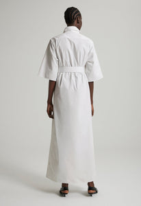 Jac + Jack AU Dresses Kitt Cotton Dress - White