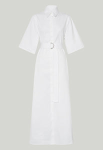 Jac + Jack AU Dresses Kitt Cotton Dress - White