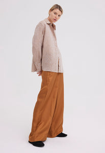 Jac + Jack AU Shirts Benji Linen Shirt - Sandrift