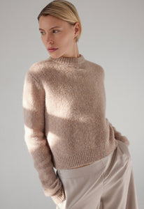 Jac + Jack AU Knitwear Sia Wool Sweater - Stone Tint